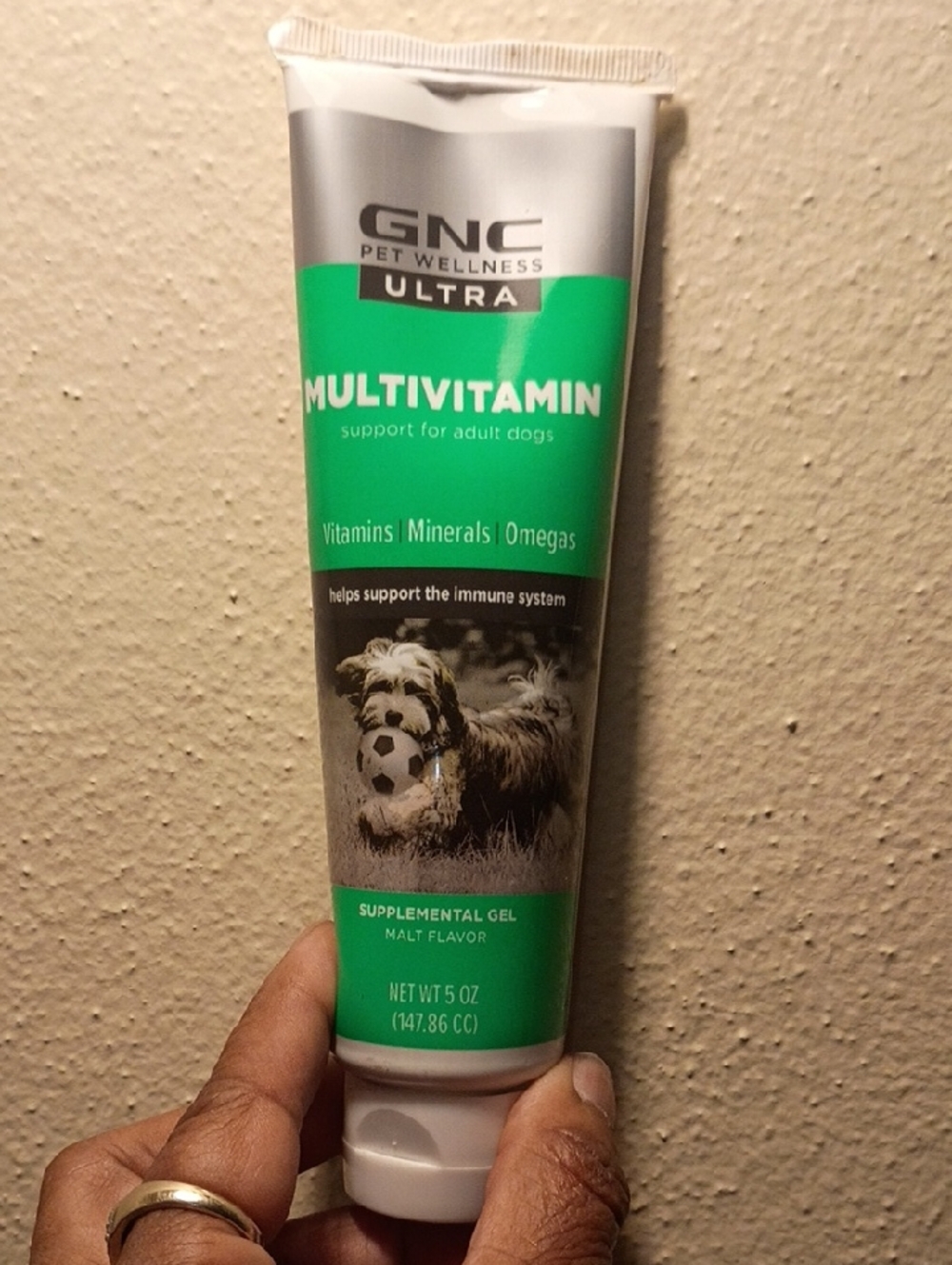 GNC Pet Wellness Ultra Multivitamin Gel - Green